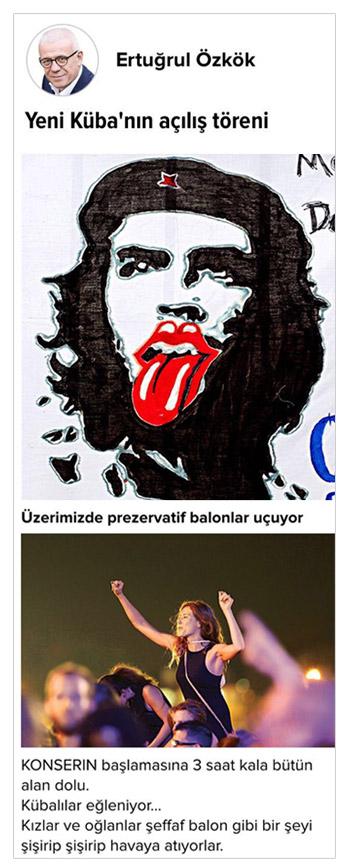 Rolling Stones Küba’da konser verdi