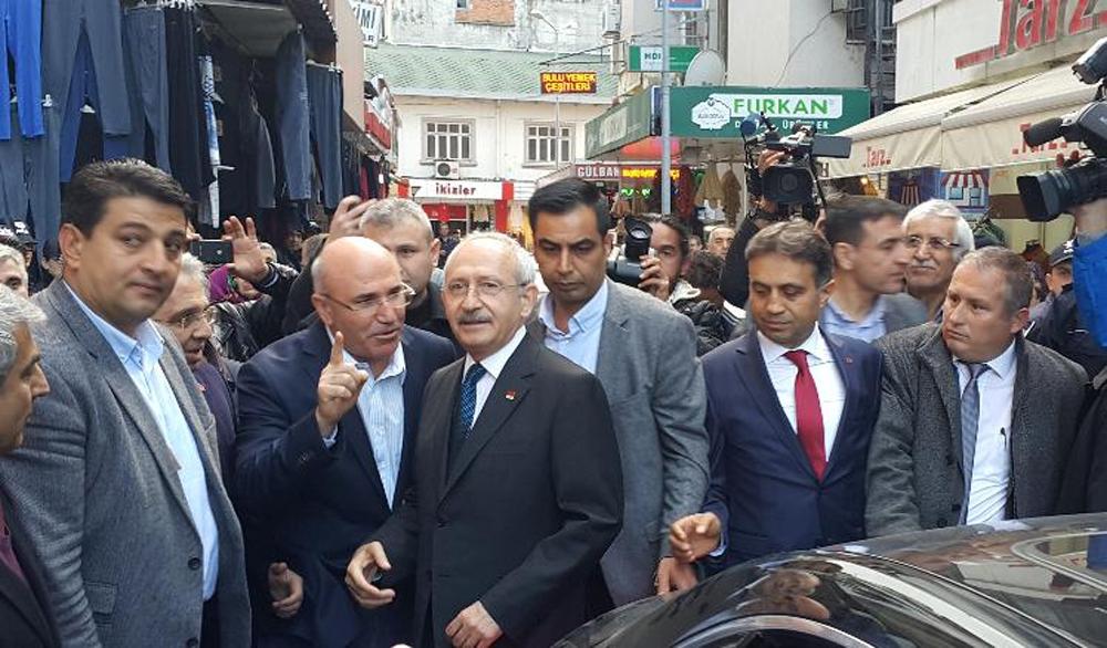 Kılıçdaroğlu saldırıya uğrayan CHP'liyi ziyaret etti