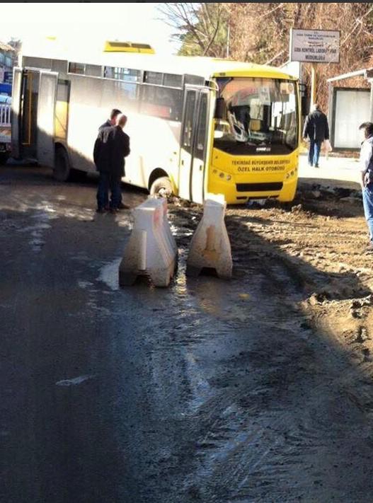 Tekirdağlıları çileden çıkaran yollar