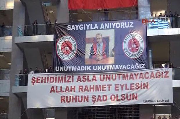 Şehit Savcı Mehmet Selim Kiraz için adliyede anma töreni