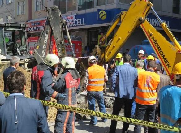 Kanalizasyona atlayan Suriyelinin cesedi çıkarıldı