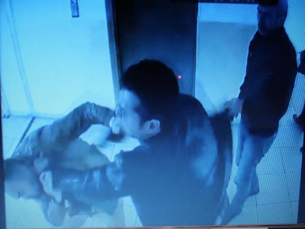 Ordu'da öğretmene darp kamerada