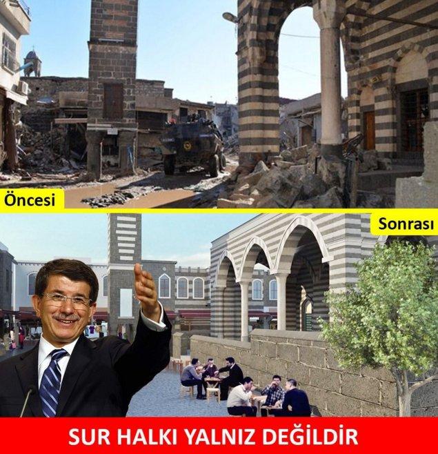 Davutoğlu açıkladı: Sur nasıl yapılacak