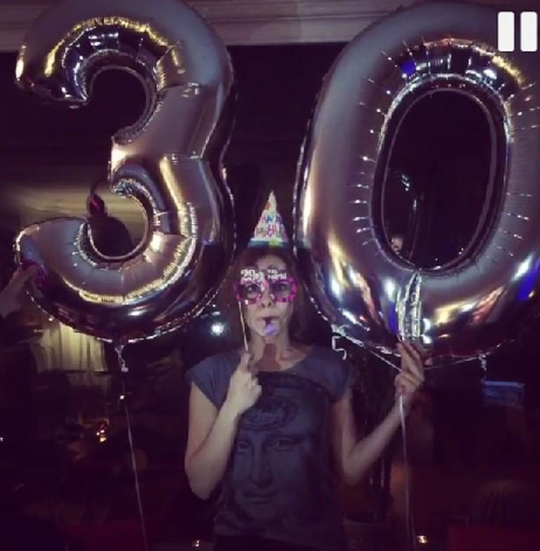 Özge Özpirinçci 30 oldu