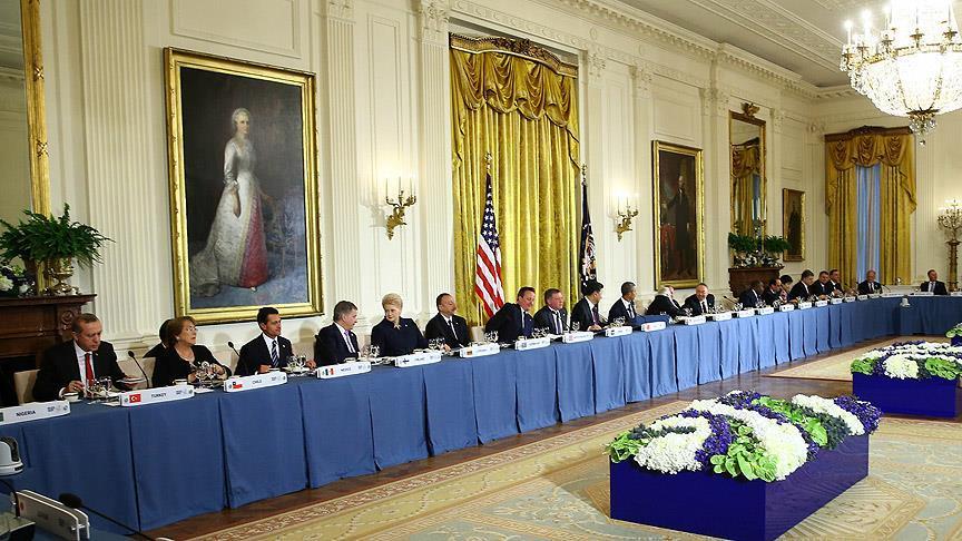 Cumhurbaşkanı Erdoğan Beyaz Saray'da