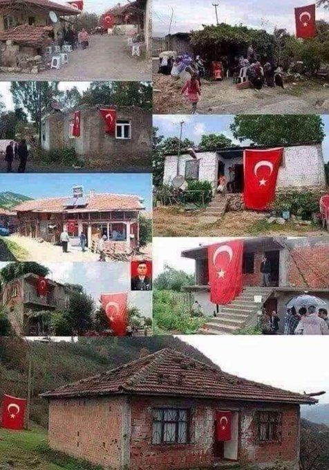 Şehitlerimizin yıkık dökük evlerini unutmayalım