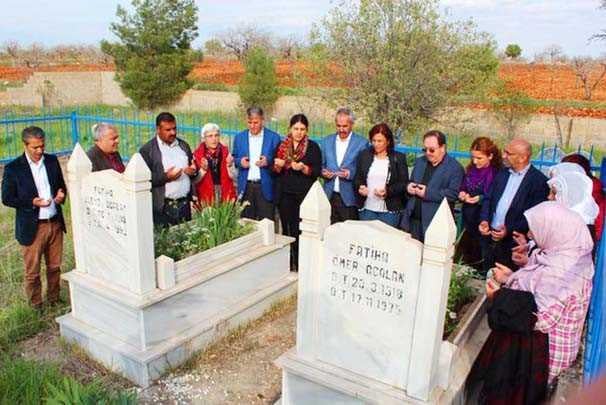 HDP'li vekiller Öcalan'ın mezarını ziyaret etti