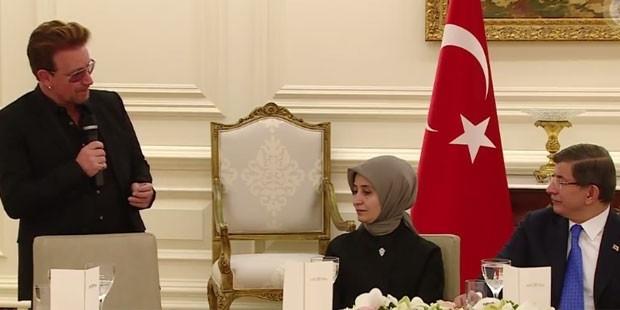 Bono'dan Türkiye'ye övgüler