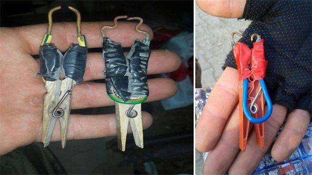 Teröristler mandaldan patlayıcı düzeneği yaptı