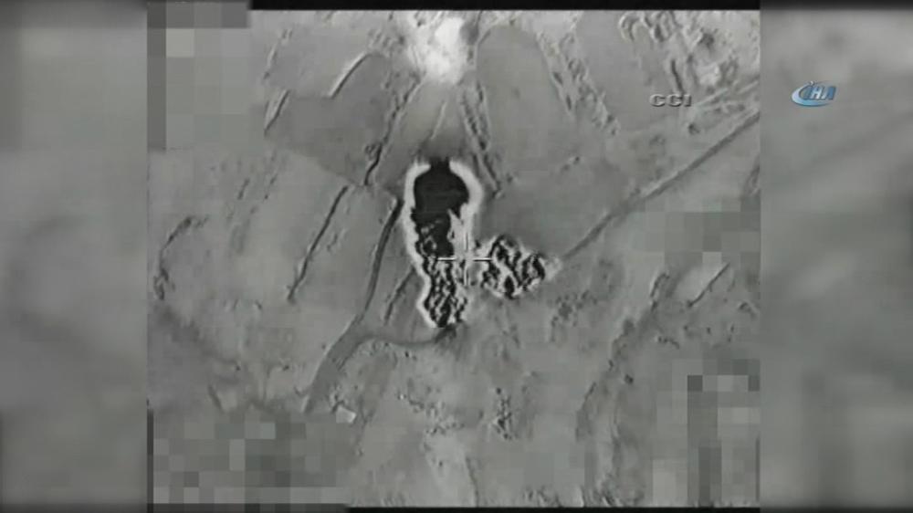 Kandil'deki PKK hedefleri vuruldu