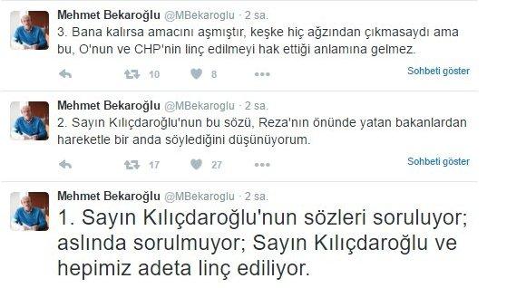 Bekaroğlu: Kılıçdaroğlu'nun sözleri amacını aşmıştır