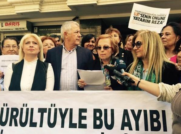 AK Partili ve CHP'li kadınlardan karşılıklı protesto