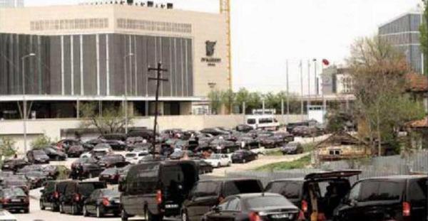 Suudi kral için Ankara'da araç filosu kuruldu