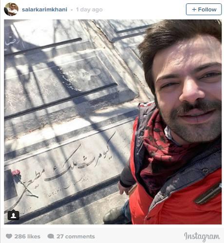 İran'da yeni trend: Mezarlıkta selfie