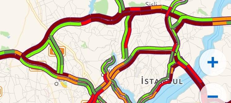 TEM Otoyolu'nda zincirleme trafik kazası