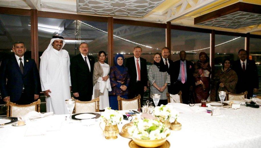 Cumhurbaşkanı Erdoğan liderleri Savarona’da ağırladı