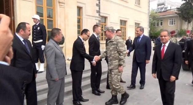 Hulusi Akar ve Hakan Fidan Kilis'te