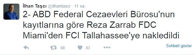 Reza Zarrab kadın cezaevine nakledildi