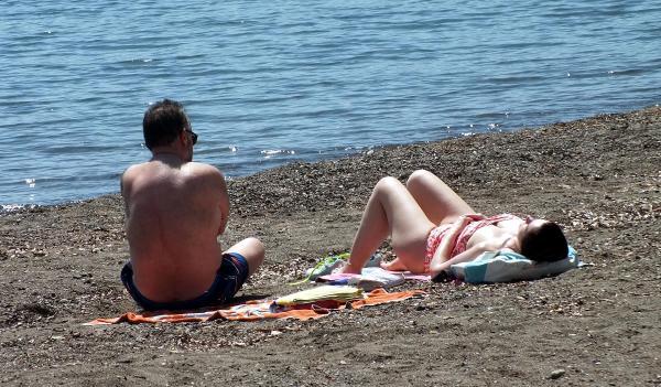 Marmaris plajları hareketlendi