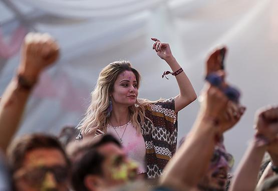 İstanbul'da Holi Festivali