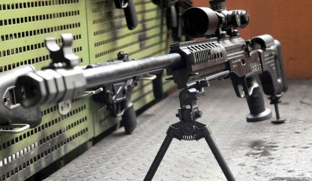 Milli keskin nişancı tüfeği Bora 12'nin zorlu testi İZLE