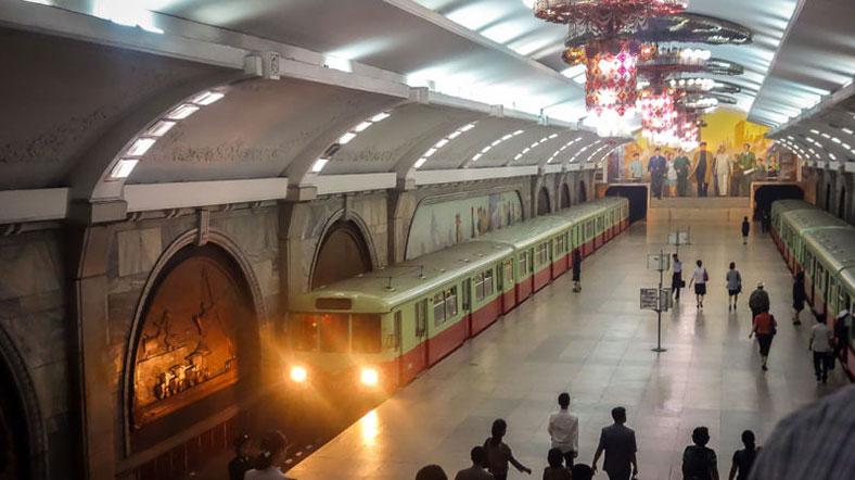 Kuzey Kore'nin gizemli tüneli ilk kez görüntülendi