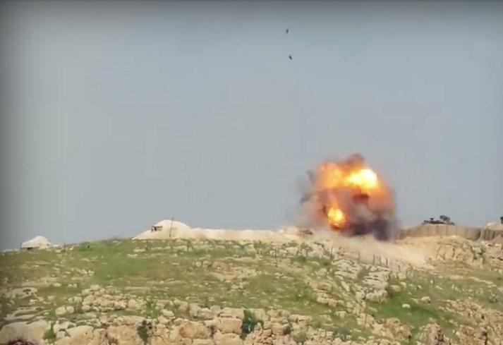 IŞİD Başika kampında Türk tankını vurdu