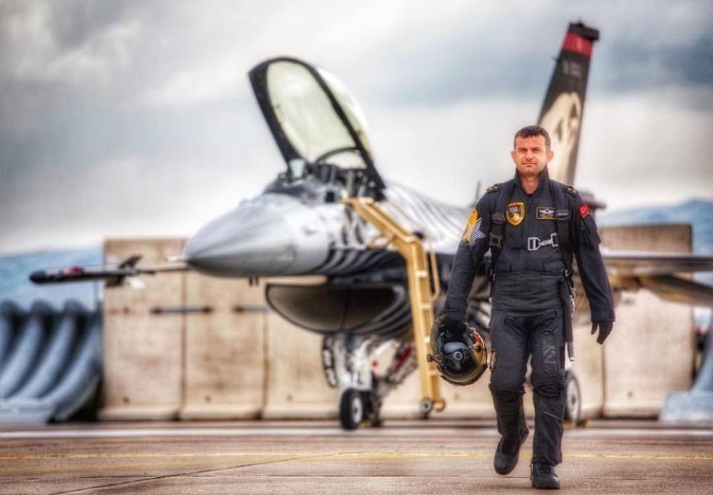 Yüzbaşı Yusuf Kurt SoloTürk’ü son kez uçurdu