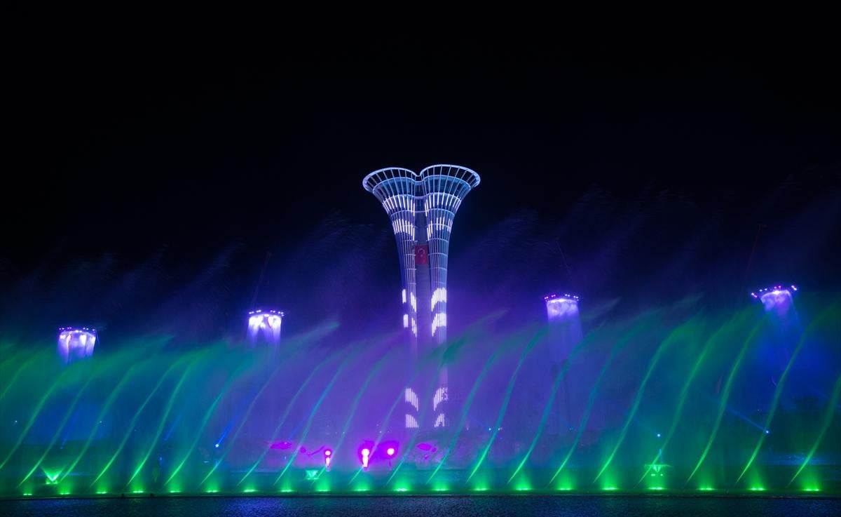 Antalya'da açılan EXPO 2016'dan renkli görüntüler