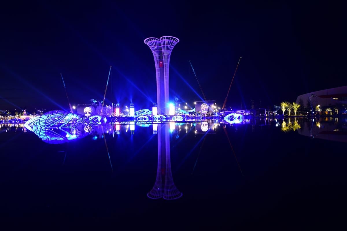 Antalya'da açılan EXPO 2016'dan renkli görüntüler