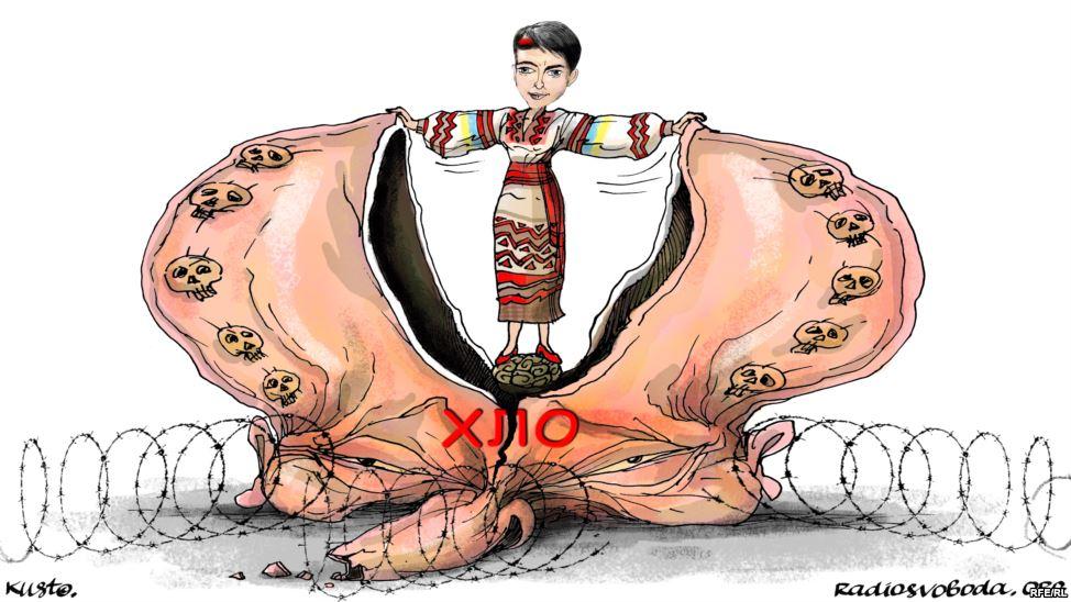 Putin'in eleştirildiği 65 karikatür