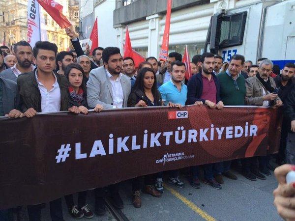 CHP'den Taksim'de laiklik eylemi
