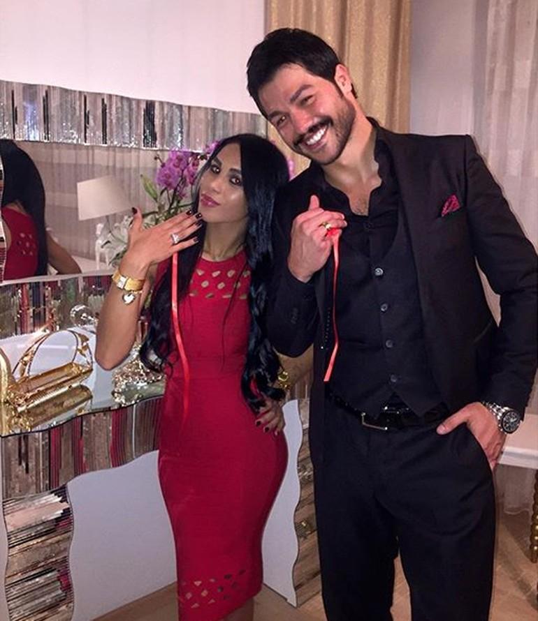 Damat adayı Serhan Çeliker nişanlandı