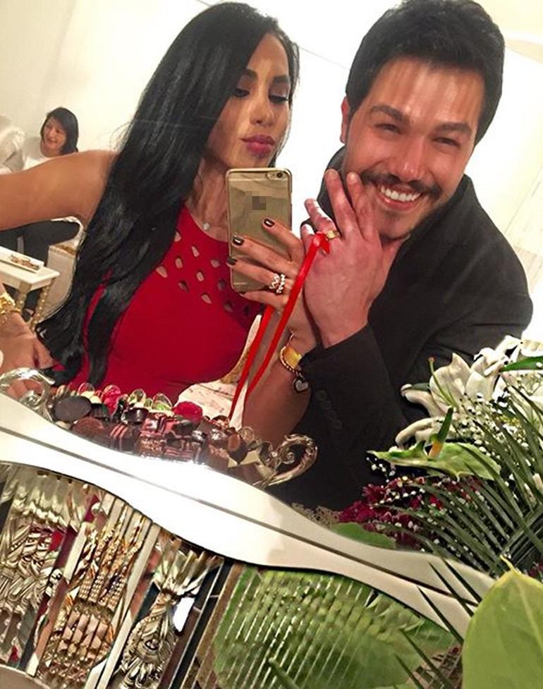 Damat adayı Serhan Çeliker nişanlandı