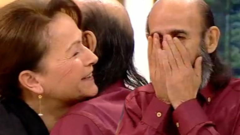 Bizimkiler'in Cemil'i, Sevim'i görünce canlı yayında ağladı