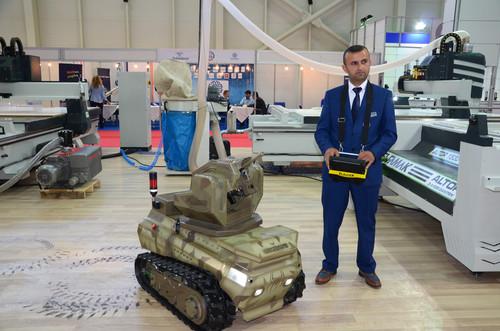 Uzaktan kumandalı insansız araç üretildi