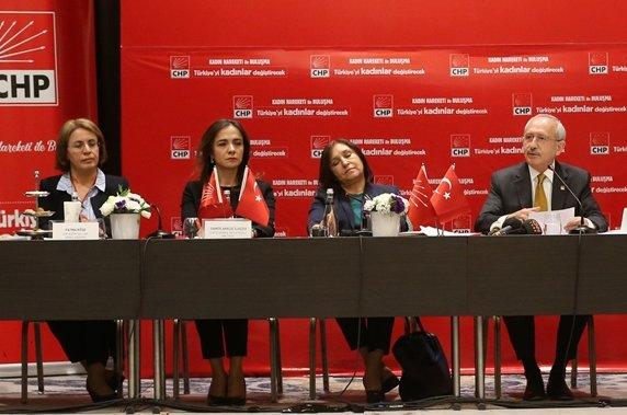 Kılıçdaroğlu kadın örgütleriyle bir araya geldi