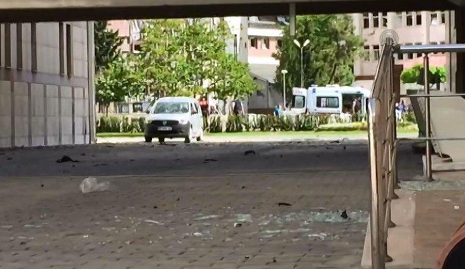 Gaziantep Emniyet Müdürlüğü önünde patlama