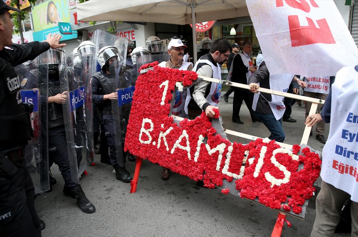 1 Mayıs için Taksim'e çıkmak isteyenlere gözaltı