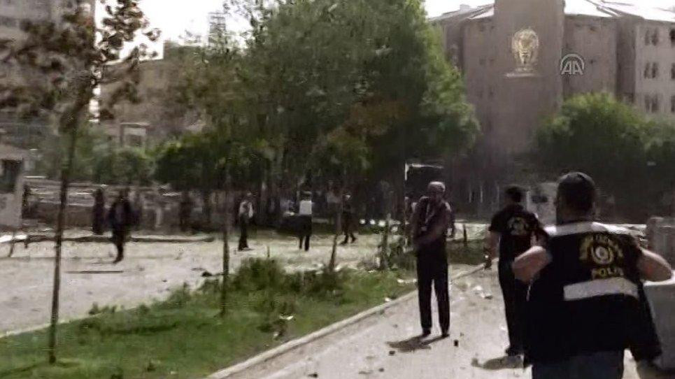 Gaziantep Emniyet Müdürlüğü önünde patlama