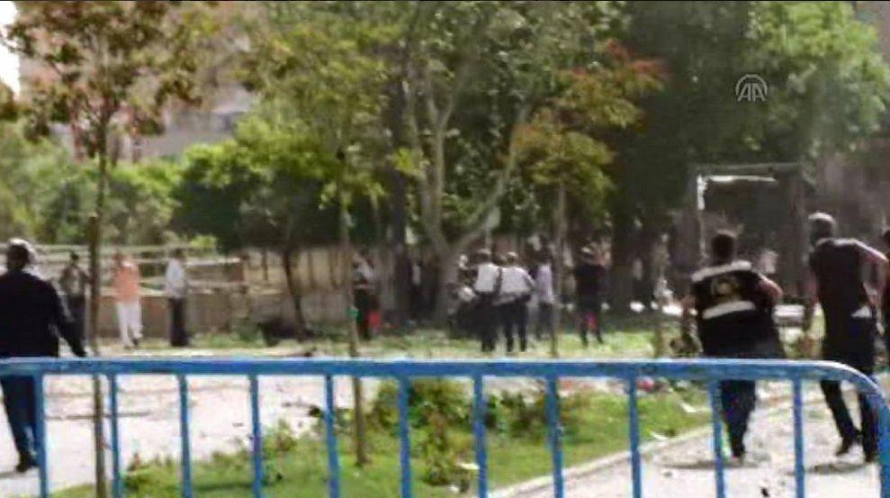Gaziantep Emniyet Müdürlüğü önünde patlama