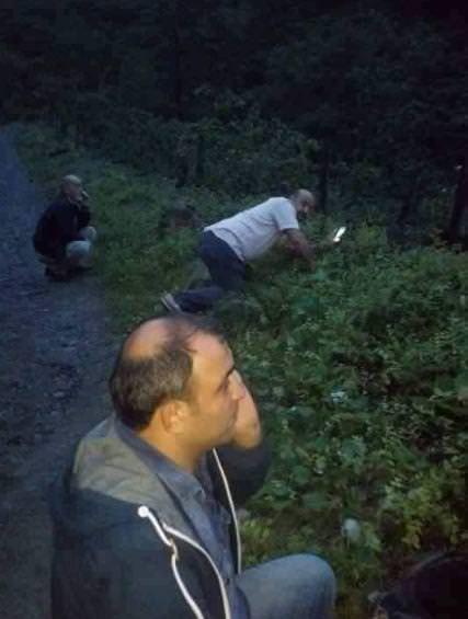 Giresun'da halk silahını alıp terörist aradı