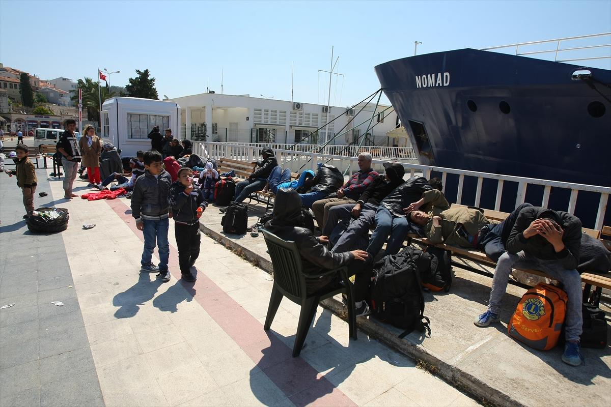 Ege Denizi'nde 63 yabancı uyruklu yakalandı