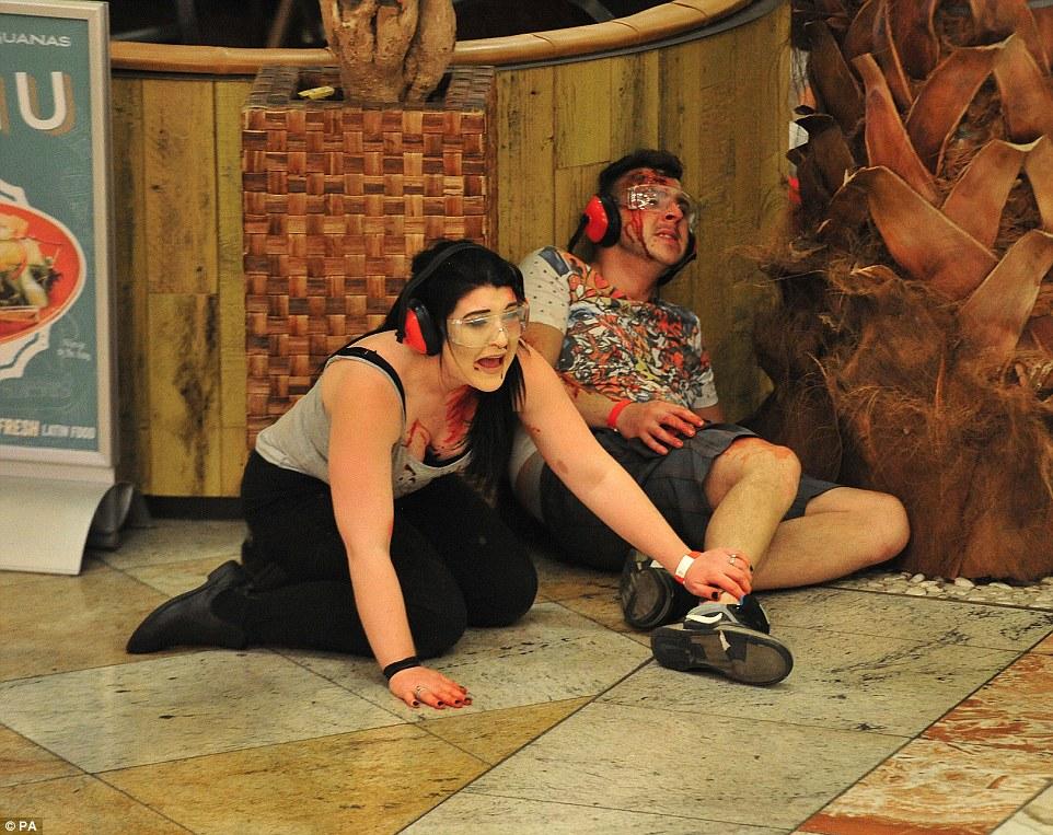 İngiltere'de IŞİD saldırısı tatbikatı