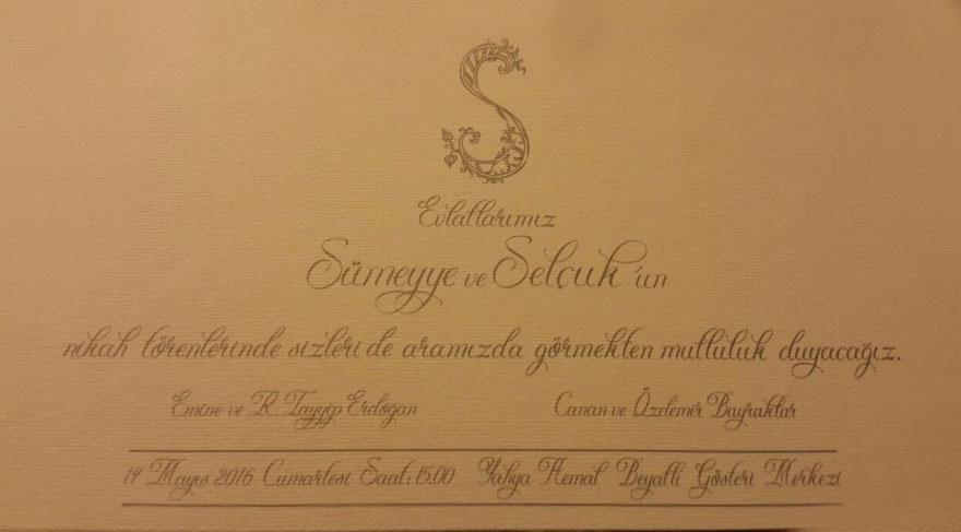 Davutoğlu Sümeyye Erdoğan'ın nikah şahidi olacak