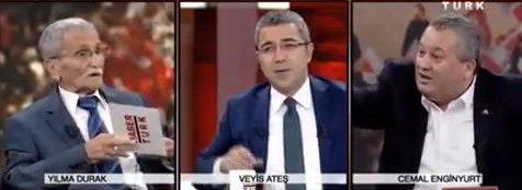 MHP'liler canlı yayında kavga etti