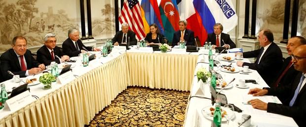 Aliyev ve Sarkisyan Viyana'da bir araya geldi