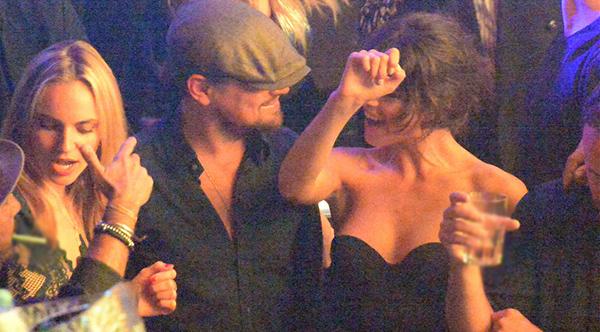 Leonardo DiCaprio Victoria's Secret modeliyle yakalandı