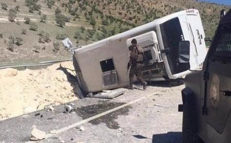 Mardin'de hain saldırı: 1 şehit, 7 yaralı