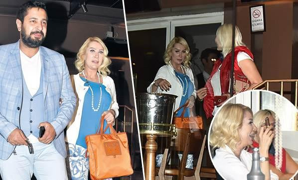 Seda Sayan kapalı alanda puro içti